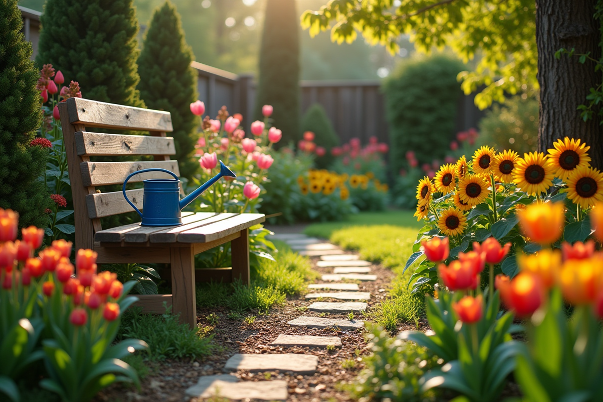 fleurs jardin