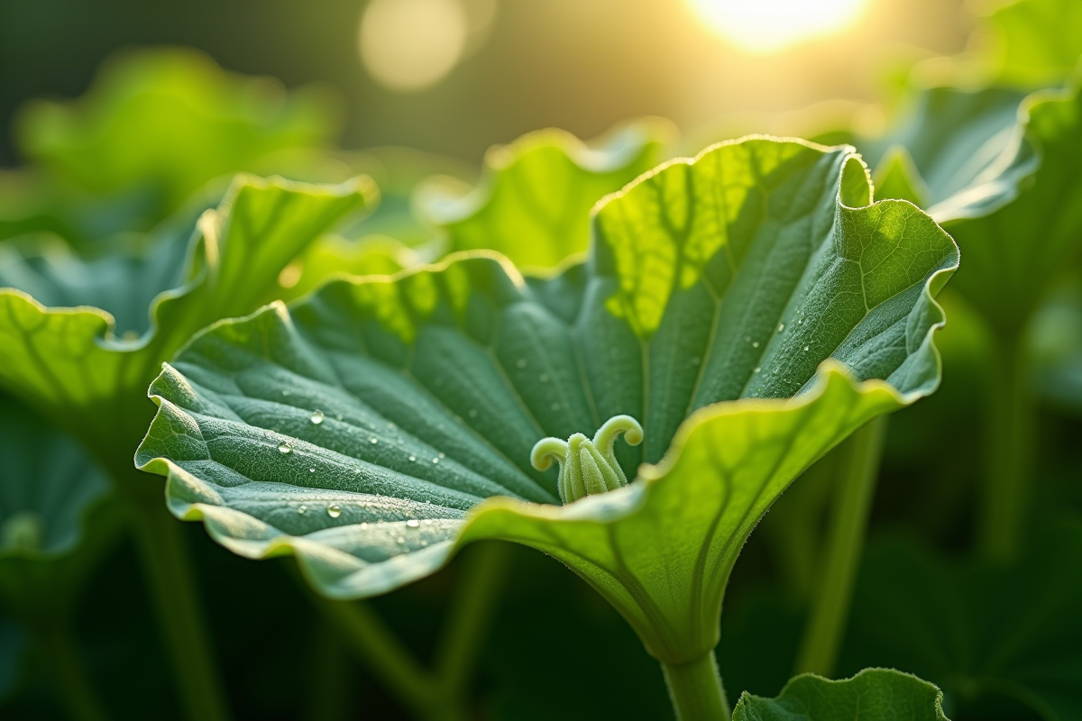 courgettes jardin